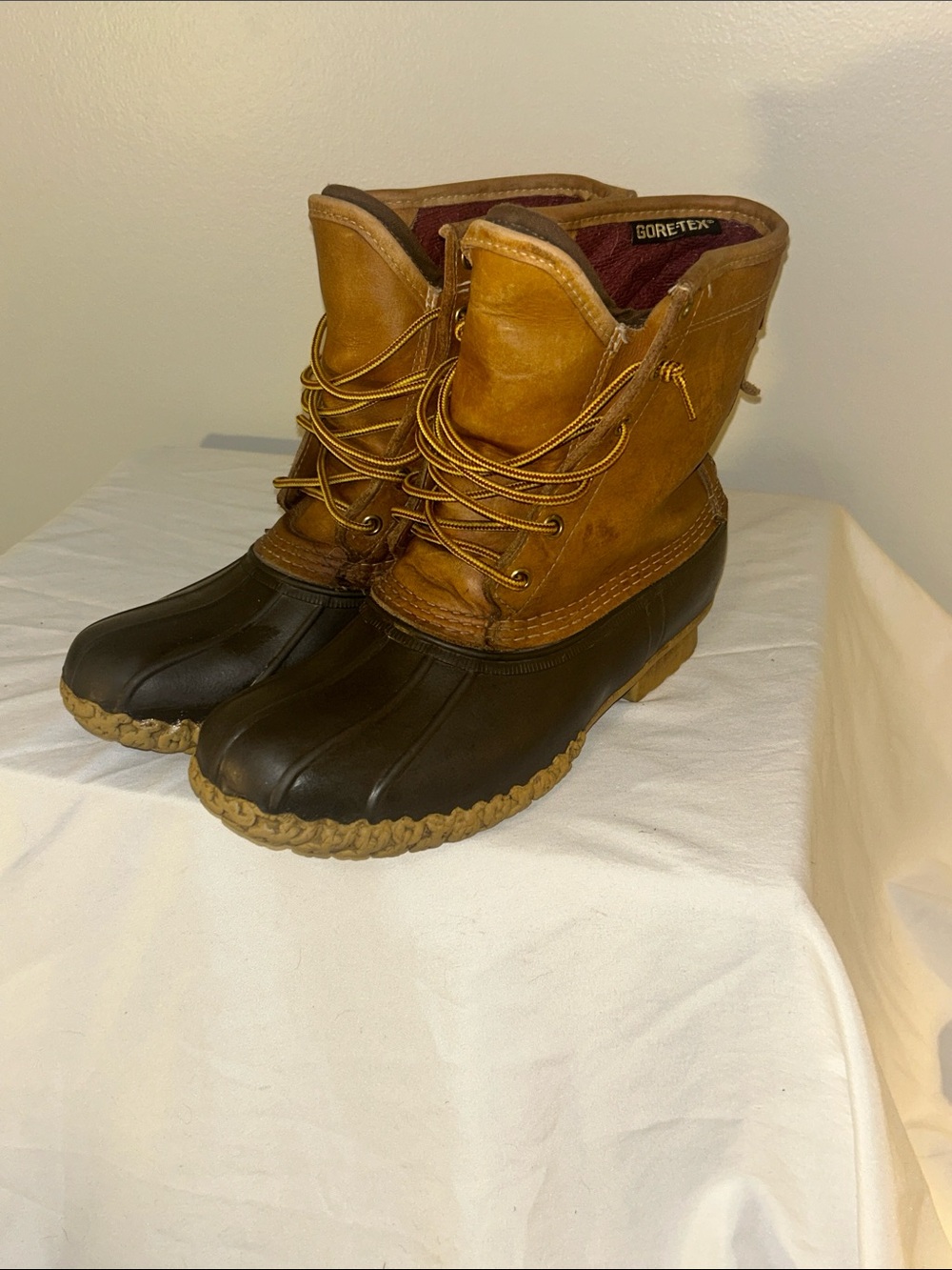 L.L. Bean Goretex Insulated Duck Boots
